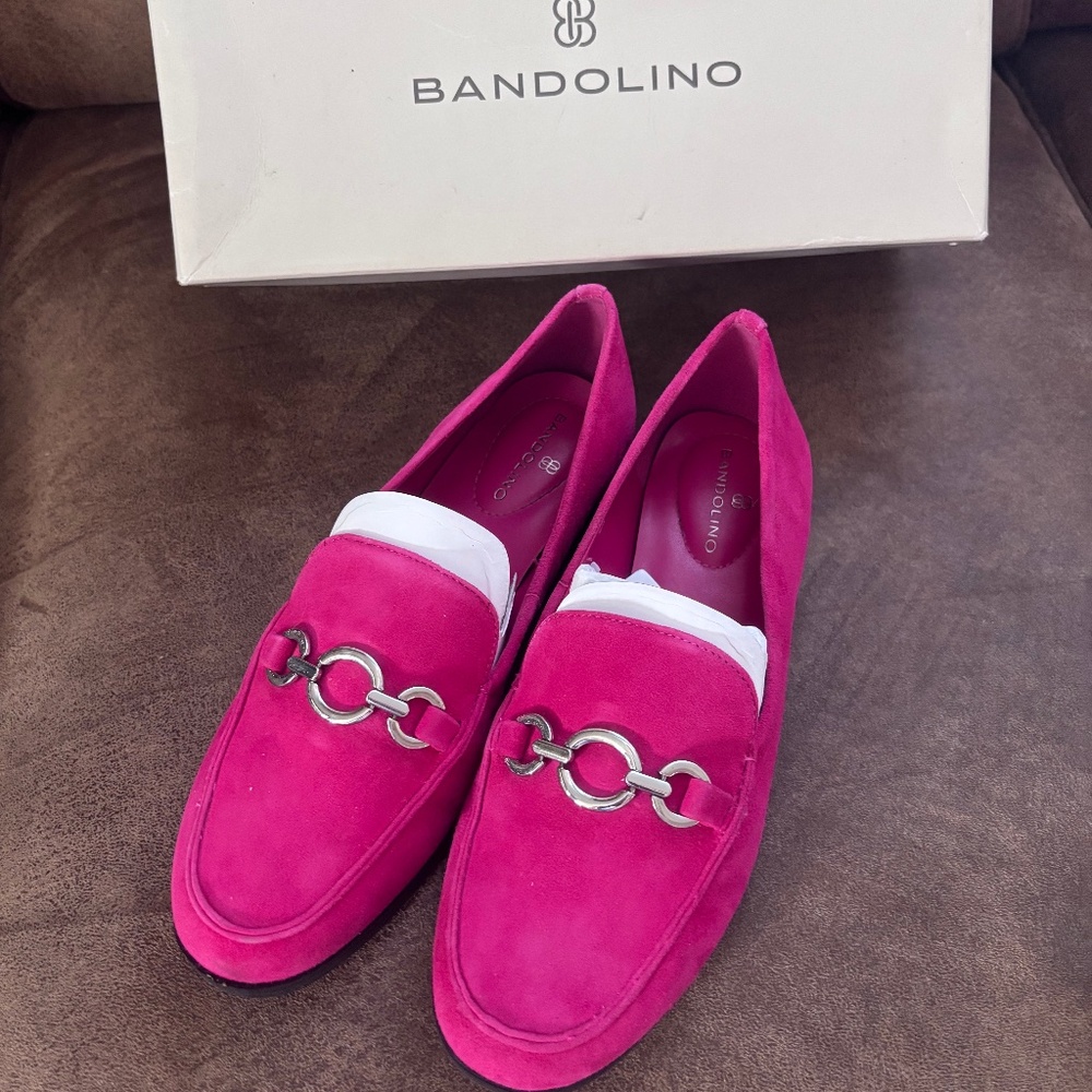 Bandolino Pink Loafers Size 7